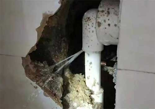 北京小區(qū)衛(wèi)生間漏水點
